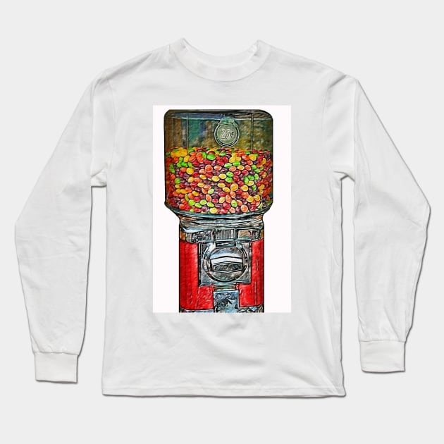 Candy Machine Long Sleeve T-Shirt by ninasilver